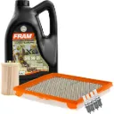 Kit De Afinación Con Aceite 5W30 Sintético, Bujías Iridio Y 2 Filtros (7 Piezas)